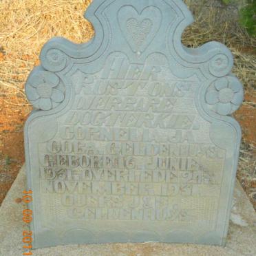 GELDENHUYS Cornelia Jacoba 1931-1931