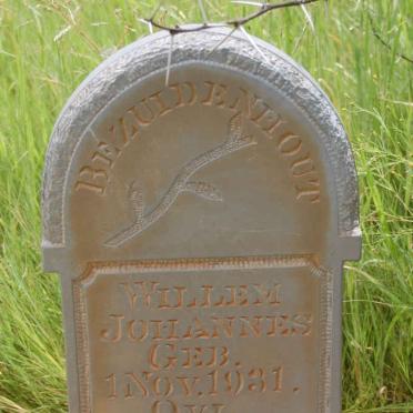 BEZUIDENHOUT Willem Johannes 1931-1942