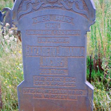 JACOBS Elizabeth Johanna 1904-1929