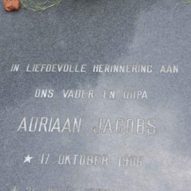 JACOBS Adriaan 1906-19?6