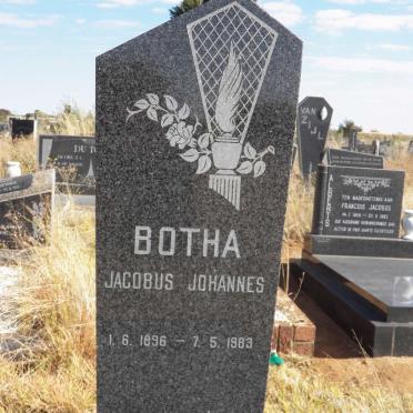 BOTHA Jacobus Johannes 1896-1983