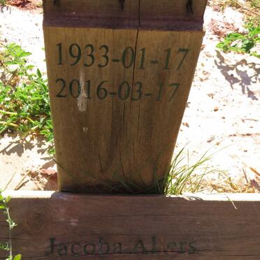 ALLERS Jacoba 1933-2016