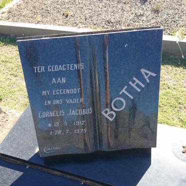 BOTHA Cornelis Jacobus 1912-1975