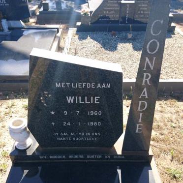 CONRADIE Willie 1960-1980