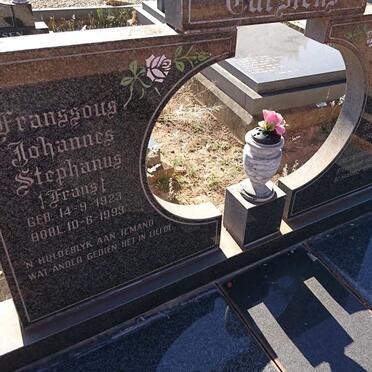 CARSTENS Franssous Johannes Stephanus 1923-1993