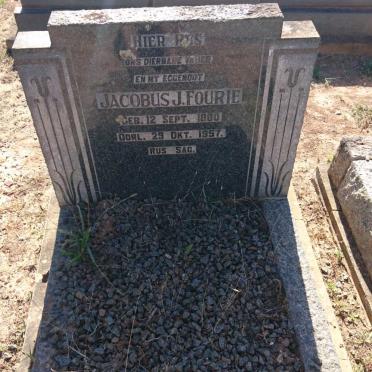 FOURIE Jacobus J. 1880-1957