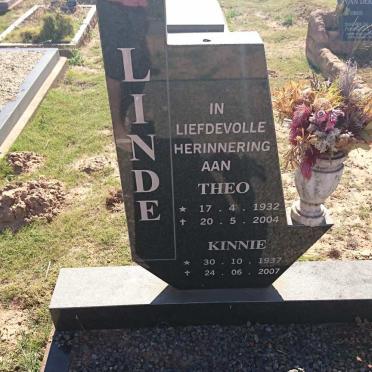 LINDE Theo 1932-2004 &amp; Kinnie 1937-2007