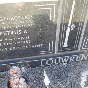 LOUWRENS Petrus A. 1923-1983