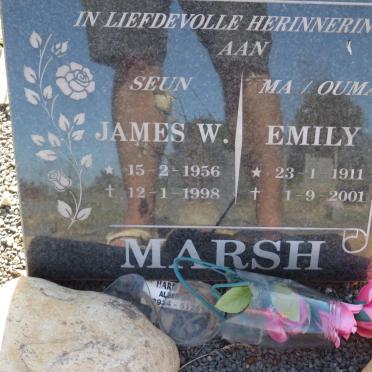 MARSH Emily 1911-2001 :: MARSH James W. 1956-1998