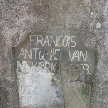 NIEKERK Francois Antonie, van