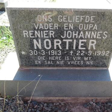 NORTIER Renier Johannes 1913-1992