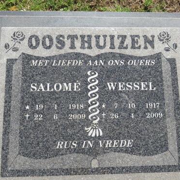 OOSTHUIZEN Wessel 1917-2009 &amp; Salomé 1918-2009