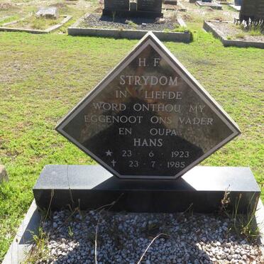 STRYDOM H.F. 1923-1985
