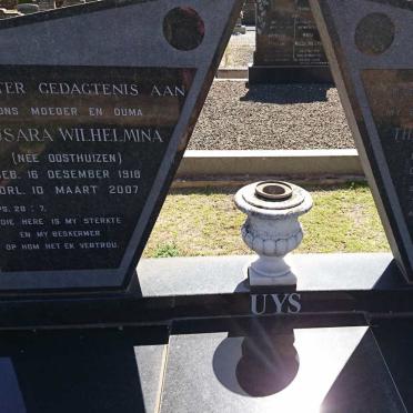 UYS Theodorus Rudolph 1911-1966 &amp; Susara Wilhelmina OOSTHUIZEN 1918-2007
