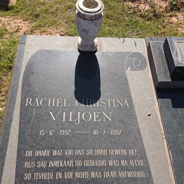 VILJOEN Rachel Christina 1952-1997