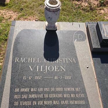 VILJOEN Rachel Christina 1952-1997
