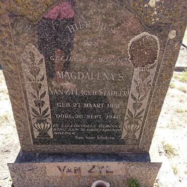 ZYL Magdalena S., van nee STADLER 1891-1940