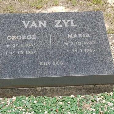 ZYL George, van 1887-1957 &amp; Maria 1890-1965