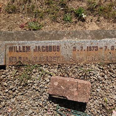 ZYL Willem Jacobus, van 1873-1943 &amp; Maria Elizabeth 1878-1954