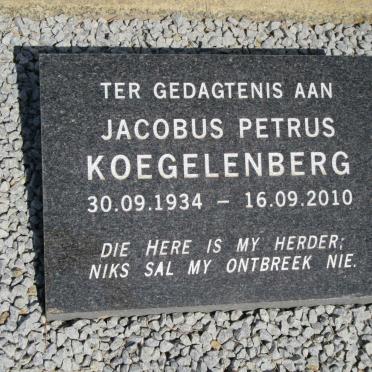 KOEGELENBERG Jacobus Petrus 1934-2010