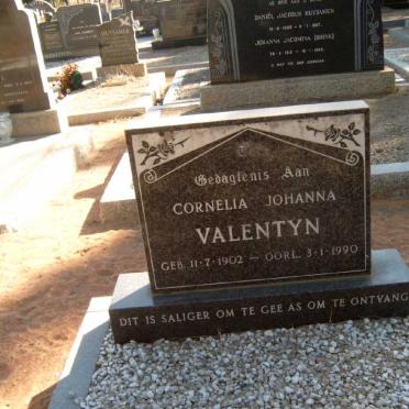 VALENTYN Cornelia Johanna 1902-1990