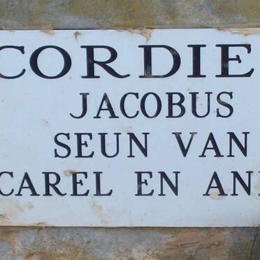 CORDIER Jacobus