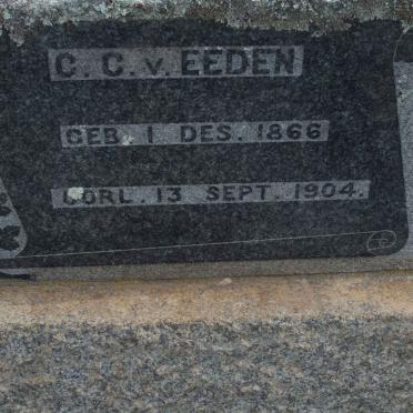 EEDEN C.C., van 1866-1904