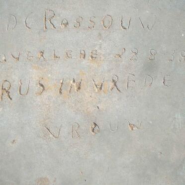 ROSSOUW J.F. -1933 :: ROSSOUW D.C. -1938 