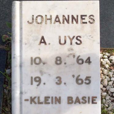 UYS Johannes A. 1964-1965