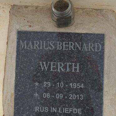 WERTH Marius Bernard 1954-2013