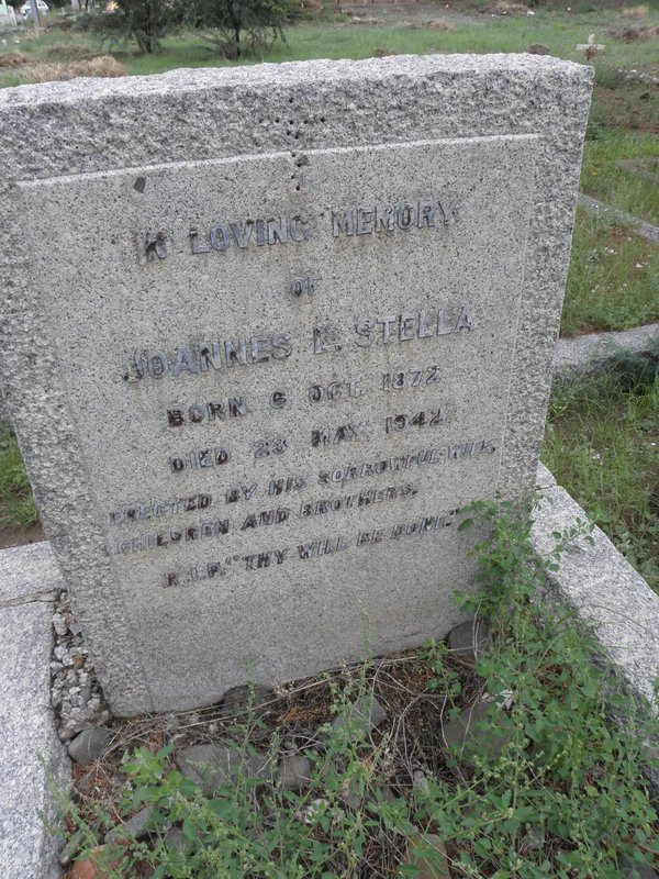 STELLA Johannes M. 1872-1942