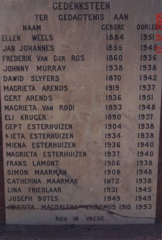 7. Gedenksteen