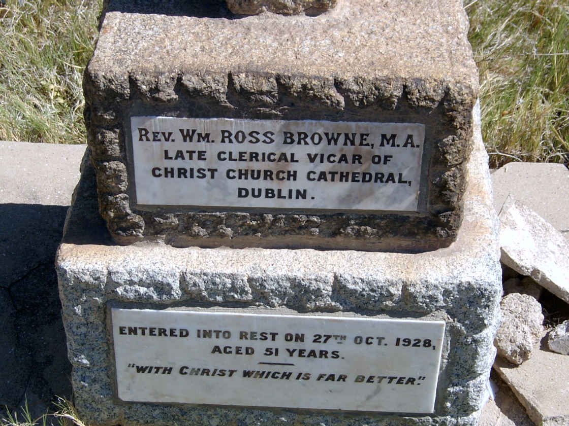 BROWNE William Ross -1928