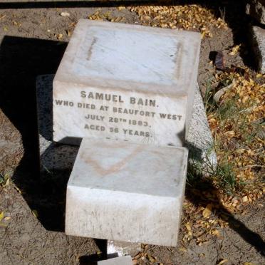 BAIN Samuel -1883