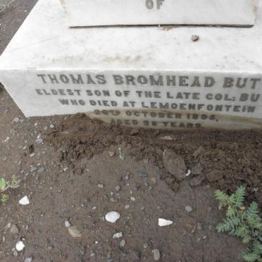 BUTT Thomas Bromhead -1895