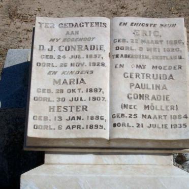 CONRADIE :: MOLLER