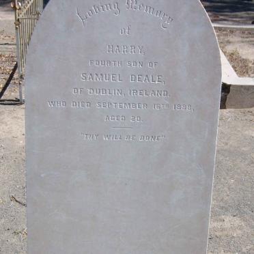 DEALE Harry -1888