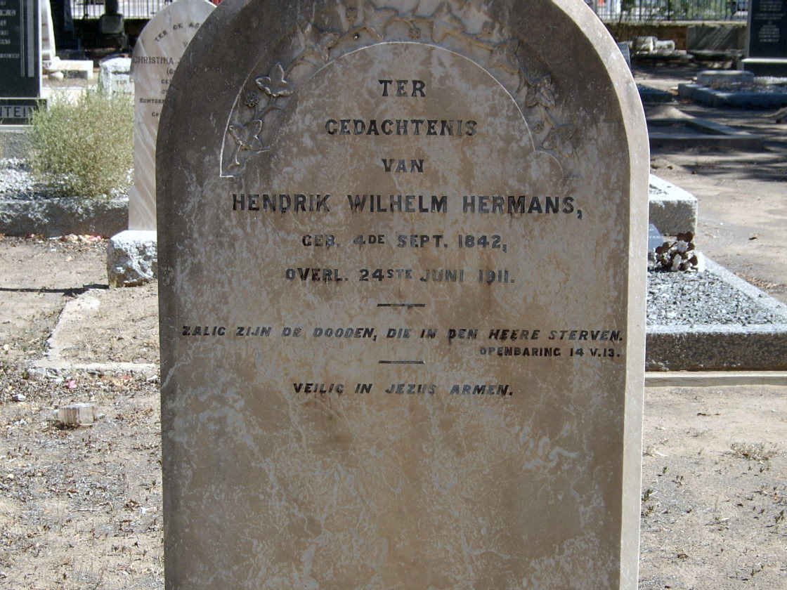 HERMANS Hendrik Wilhelm 1842-1911