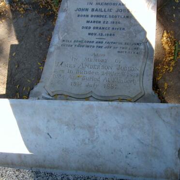 JOBSON John Baillie 1856-1884 :: JOBSON James Anderson 1853-1887