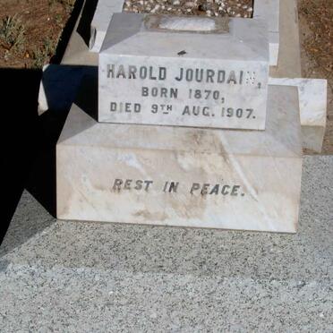 JOURDAIN Harold 1870-1907