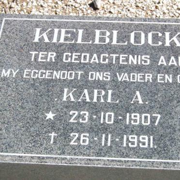 KIELBLOCK Karl A. 1907-1991