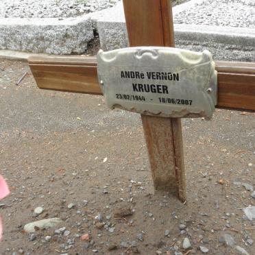 KRUGER Andre Vernon 1944-2007