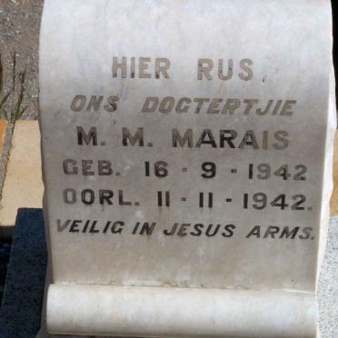 MARAIS M.M. 1942-1942