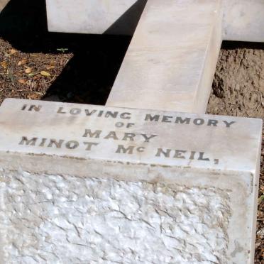 McNEAL Mary Minot 1875-1901
