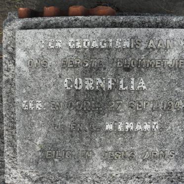 NIEMAND Cornelia 1943-1943