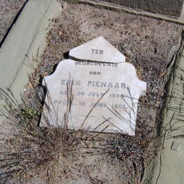 PIENAAR Erik 1899-1901