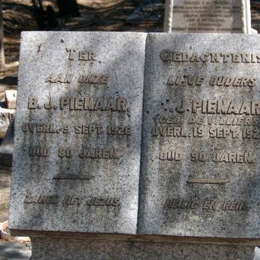 PIENAAR B.J. -1928 &amp; J.P. DE VILLIERS -1926