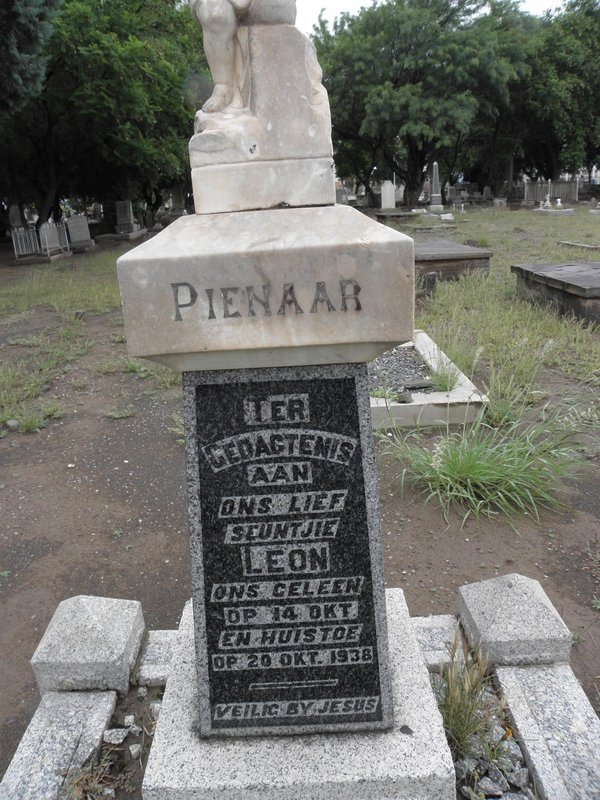 PIENAAR Leon 1938-1938