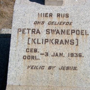 SWANEPOEL Petra 1936-1936