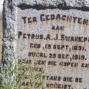 SWANEPOEL Petrus A.J. 1891-1919